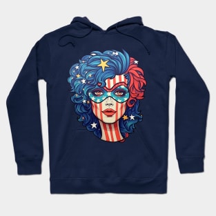 4th of July Pride Celebration Women Hoodie